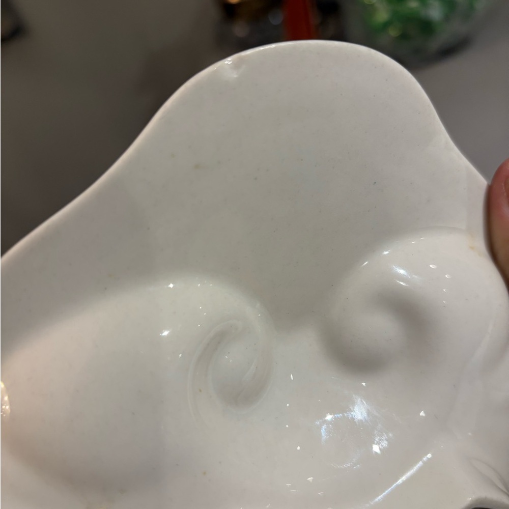 SALE Vintage 1930s-40s Blue Ridge Southern Potteries Ceramic Hand Painted floral - Picture 6 of 7